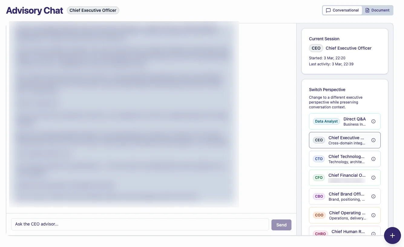 Advisory Chat